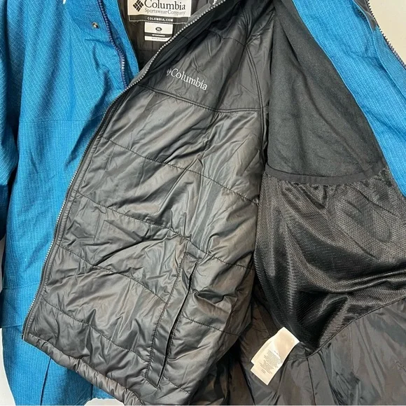 Columbia two layers blue Ski Jacket XL - Picture 10 of 10